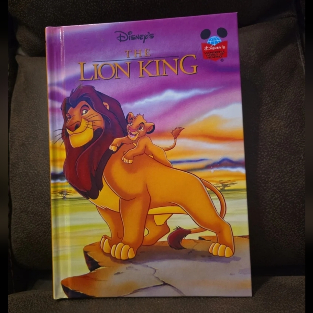 Vintage Disney The Lion King Hardcover Book (1994)